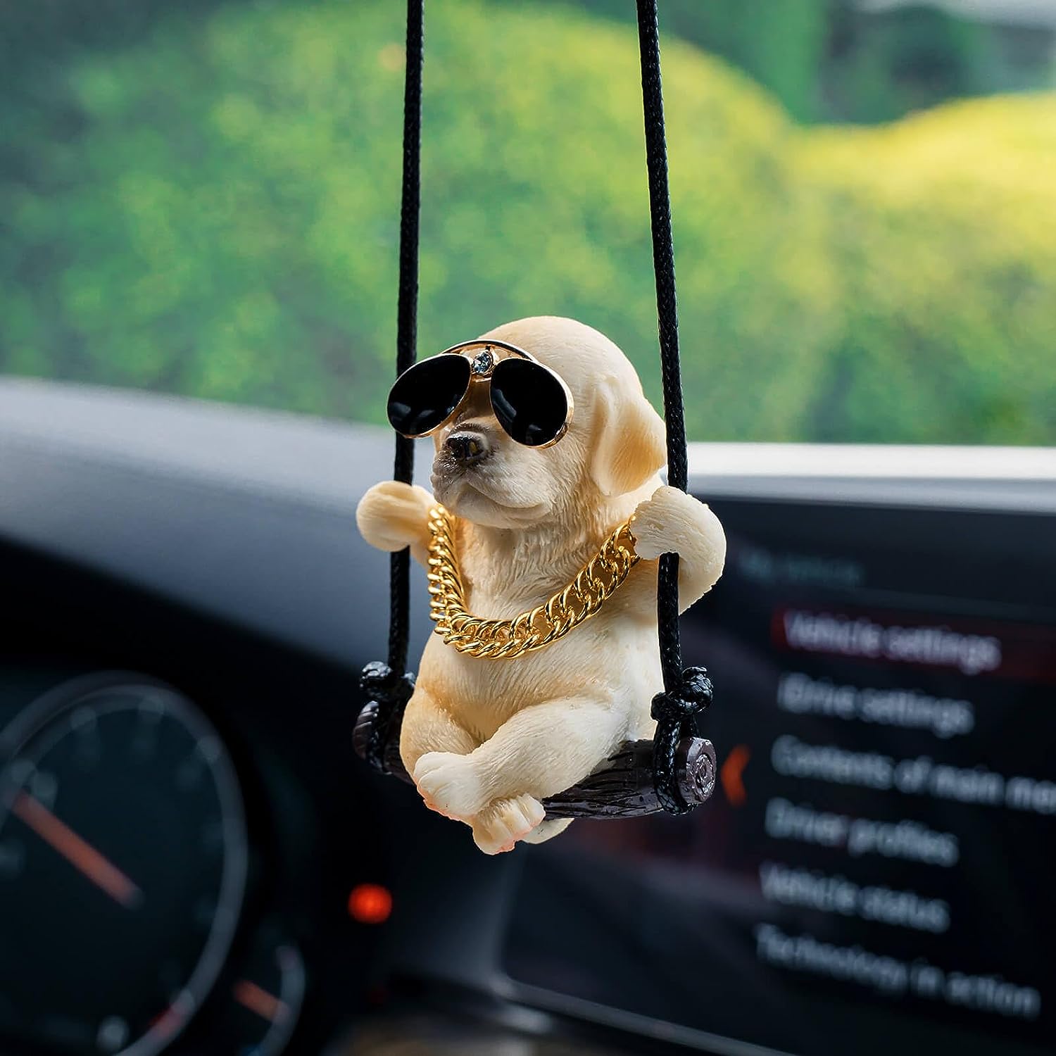 Car Accessories Mirror Hanging - Labrador Retriever Car Mirror Hanging Accessories