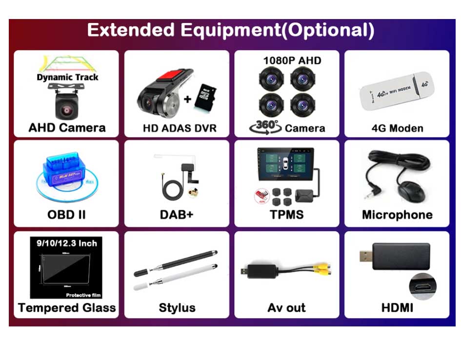 Car Accessories In India - For Android Screen Navigation Car Multimedia