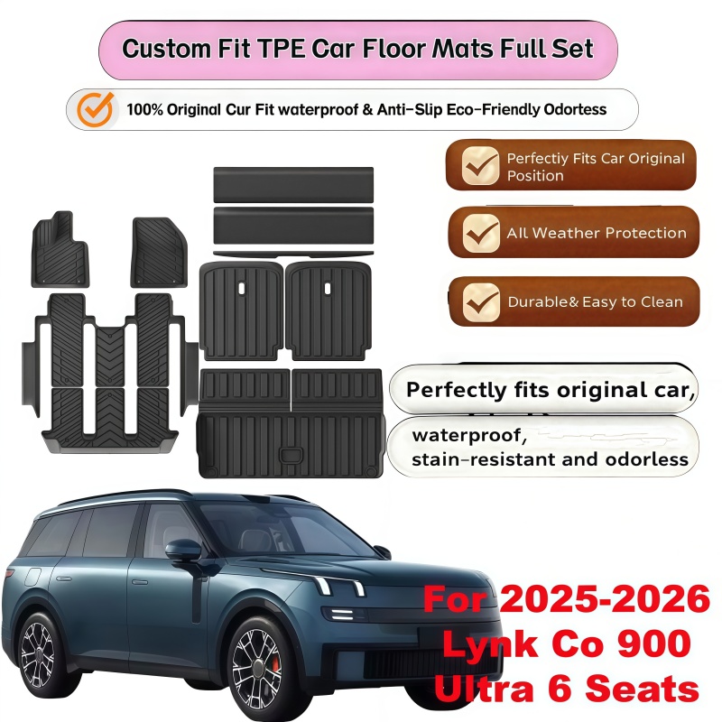 Car Floor Mat Rubber - TPE Floor Mats+Cargo Liner For 2025‑2026