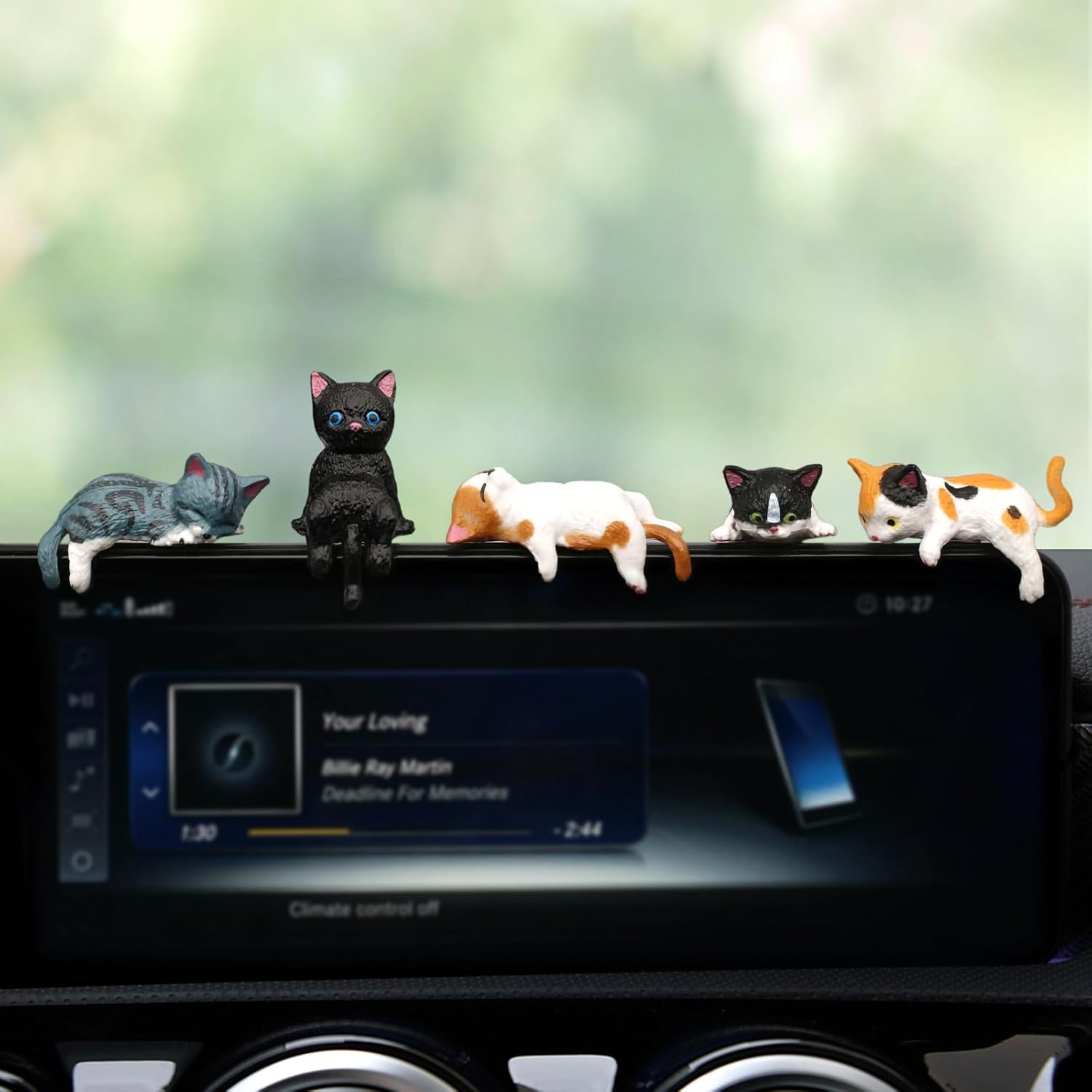 Car Accessories Mirror Hanging - Cat Car Interior Accessories 5PCS, Cute