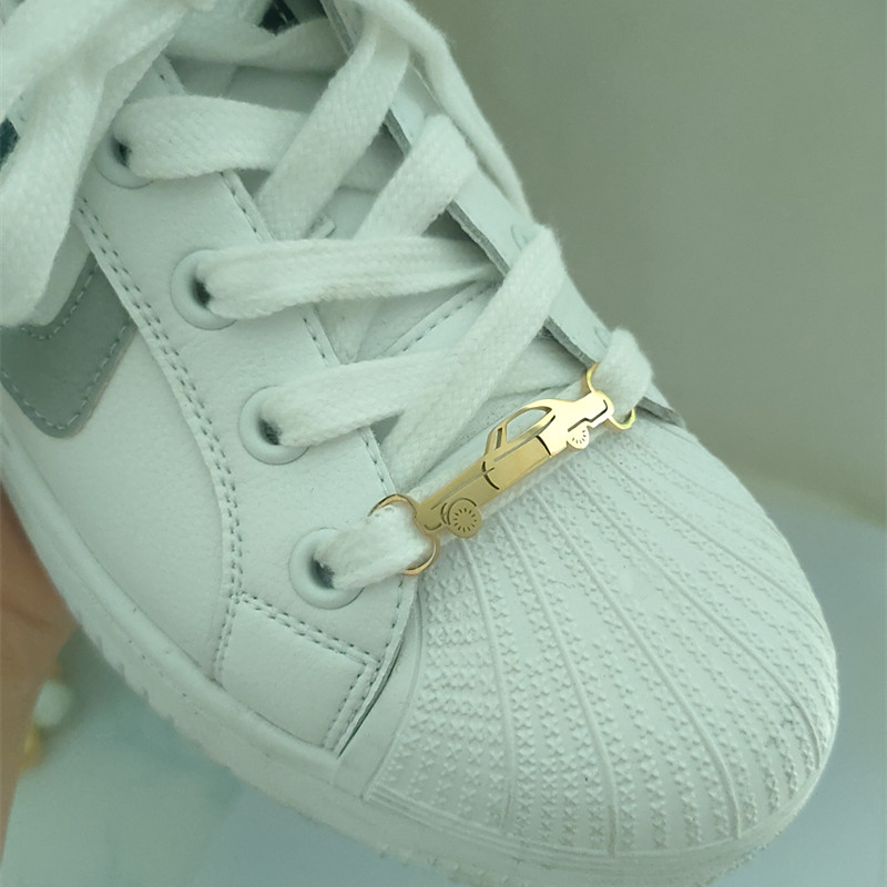 Car Accessories For Women - Custom Name Shoe Buckle Stainless Steel