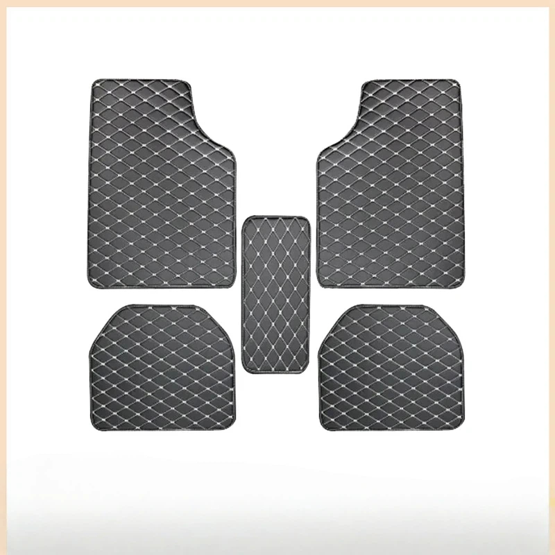 Car Floor Mats 5Pcs PU Leather - Car Floor Mat Rubber ulasan dan harga