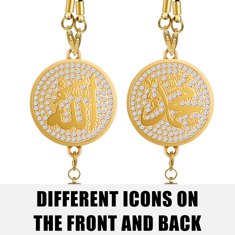 3D Arabic Muslim Islamic God A - Car Accessories Mirror Hanging ulasan dan harga