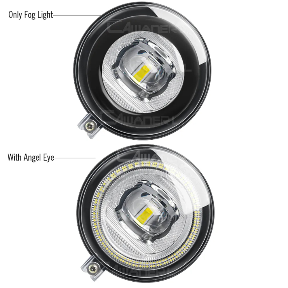 2 X Car LED Fog Light Angel Ey - Car Accessories Xcent ulasan dan harga