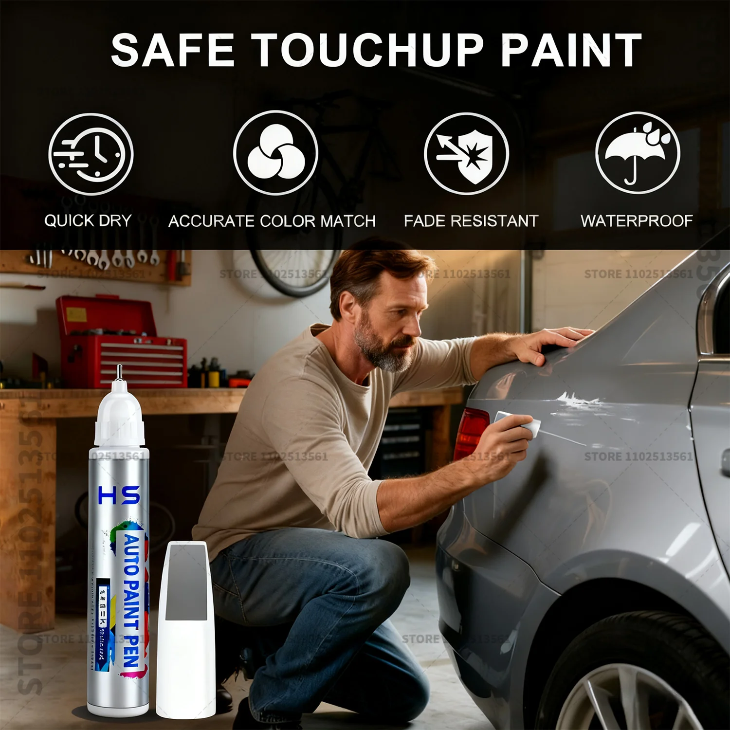 Car Paint Repair Pen Paint Scr - Volvo Car Accessories Xc90 ulasan dan harga