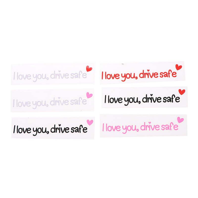 I Love You Drive Safe Car Mirr - Car Accessories For Women ulasan dan harga