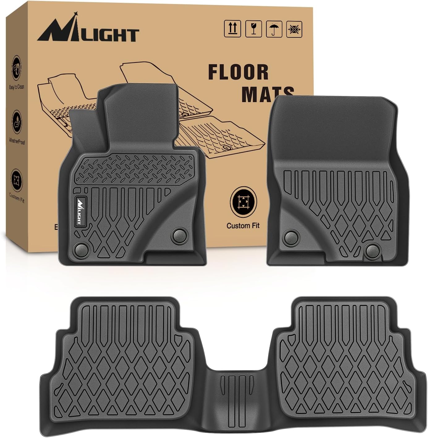 Nilight Custom Fit TPE Floor M - Car Floor Mat Rubber ulasan dan harga