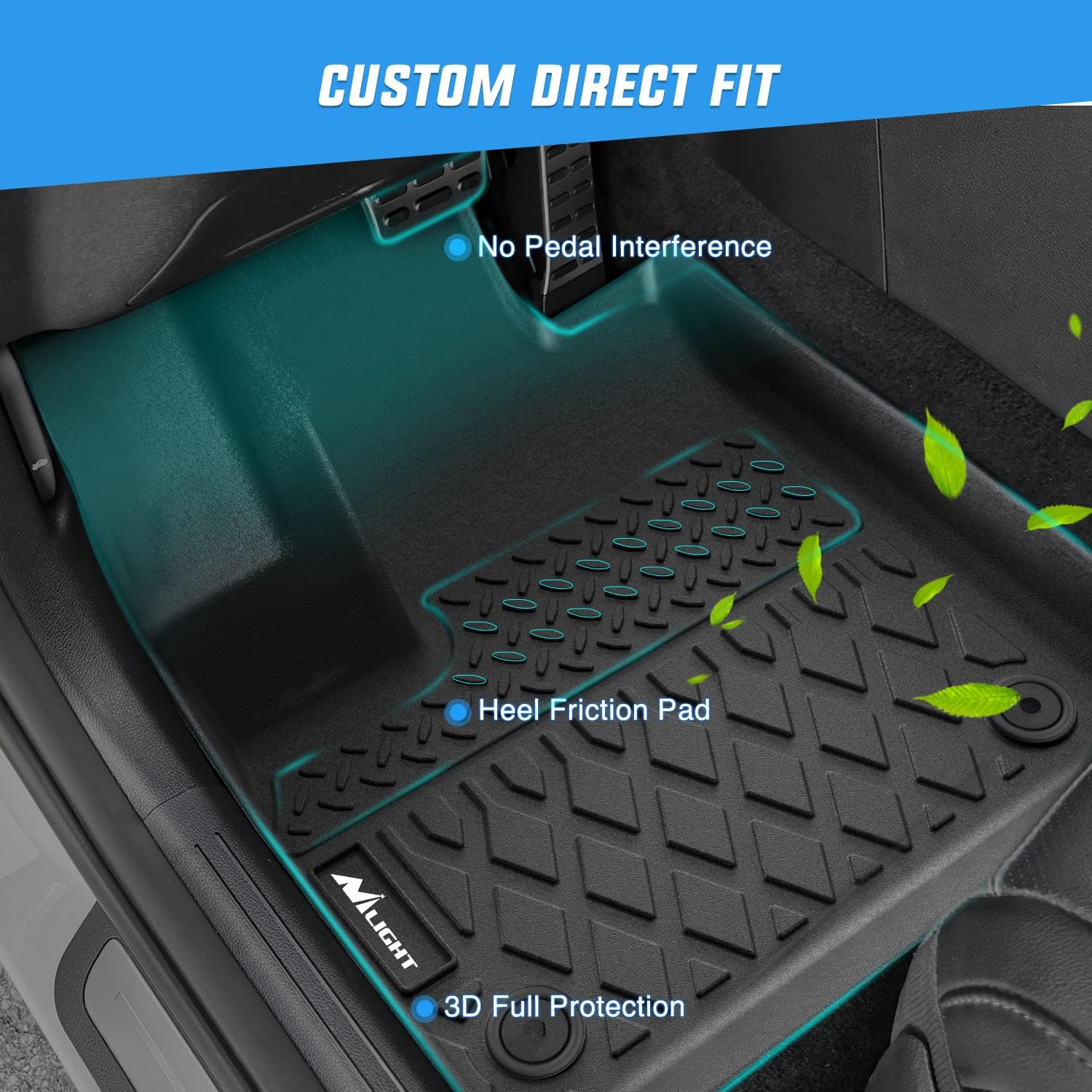 Nilight Custom Fit TPE Floor M - Car Floor Mat Rubber ulasan dan harga