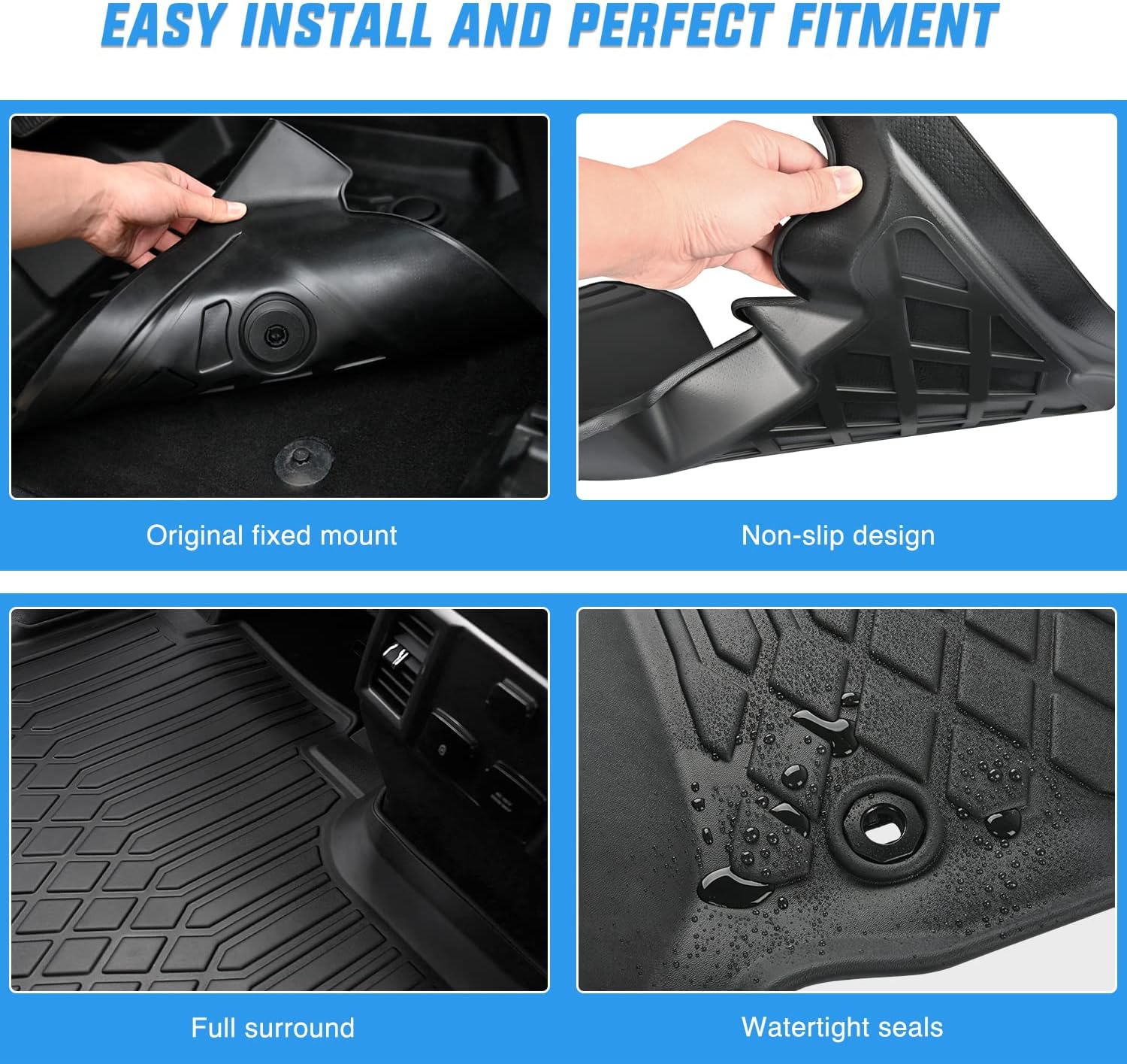 Nilight Custom Fit TPE Floor M - Car Floor Mat Rubber ulasan dan harga