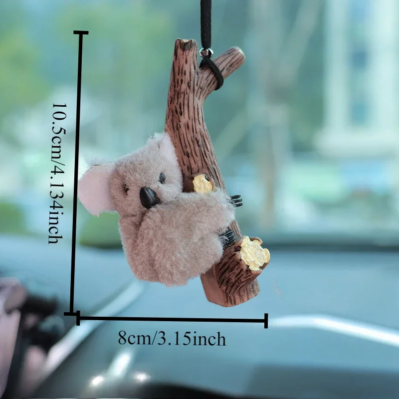 1Pc Cute Cartoon Turtle Panda  - Car Accessories Mirror Hanging ulasan dan harga