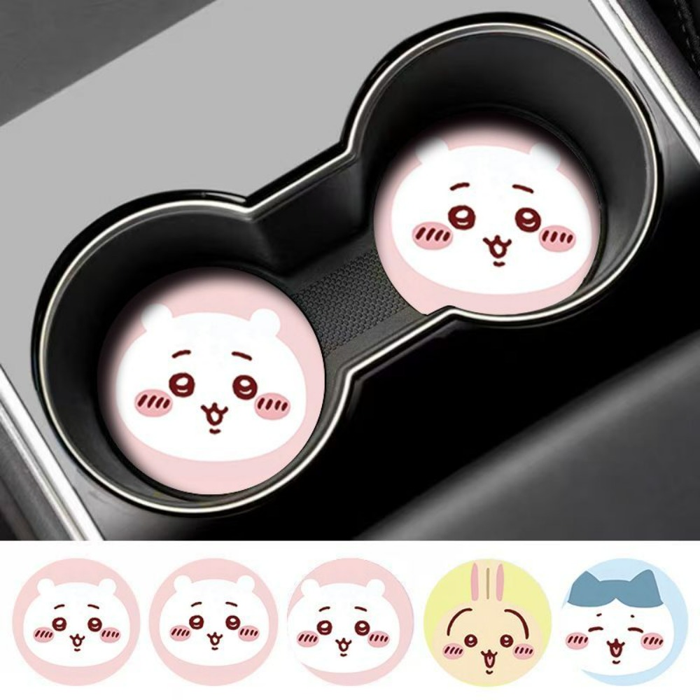 2pcs Chiikawa Car Anti Slip Cu - Car Accessories Japanese ulasan dan harga