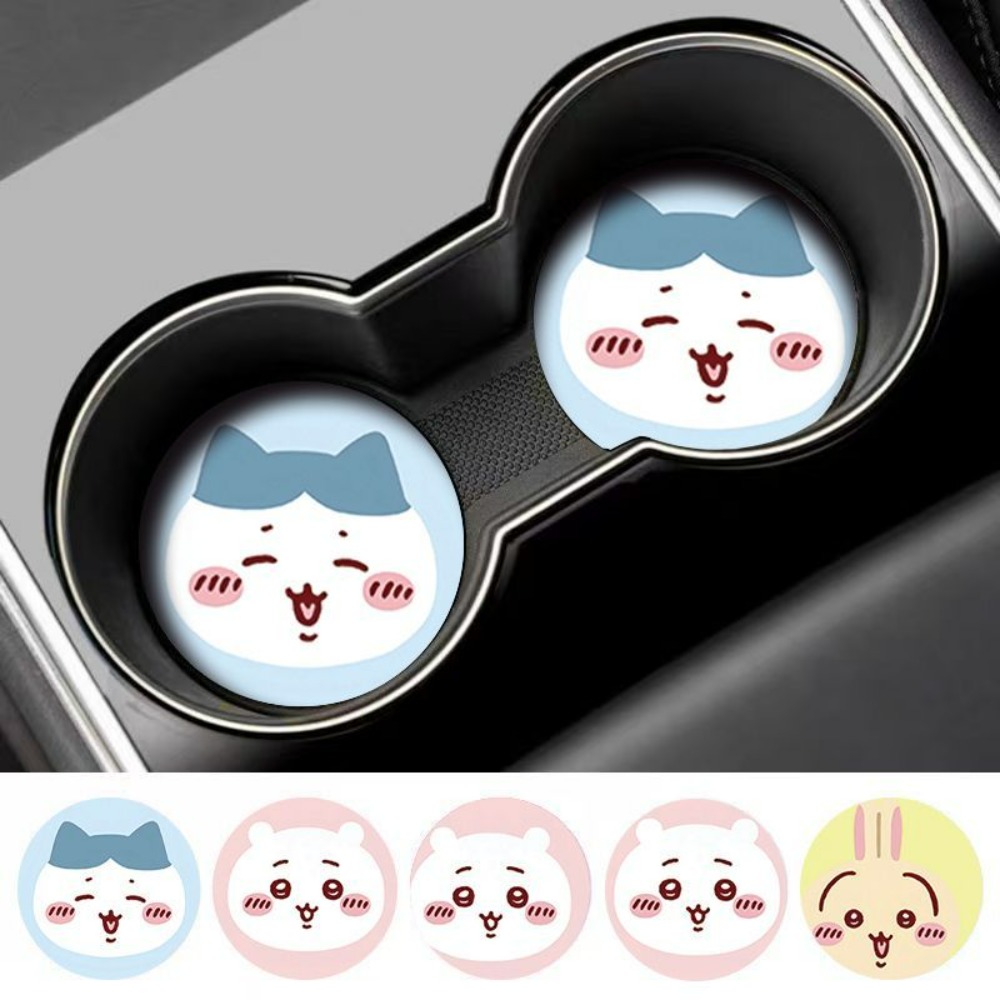 2pcs Chiikawa Car Anti Slip Cu - Car Accessories Japanese ulasan dan harga