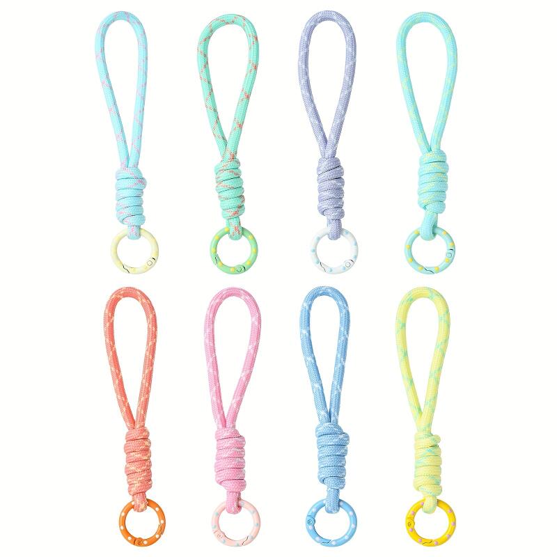 2~5pcs Colorful Braided Keycha - Car Accessories For Women ulasan dan harga