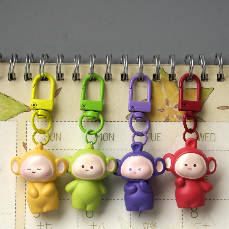 4PCS Hot Cartoon Teletubbies S - Car Accessories For Women ulasan dan harga