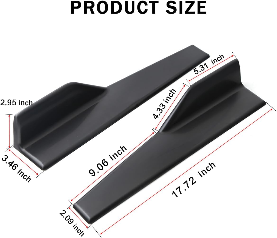 48cm Rear Bumper Splitter Apro - Car Accessories Lipa ulasan dan harga