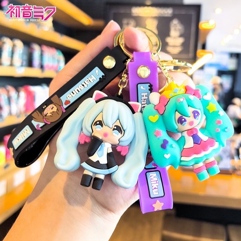 Hatsune Miku Keychain Cartoon  - Car Accessories Japanese ulasan dan harga