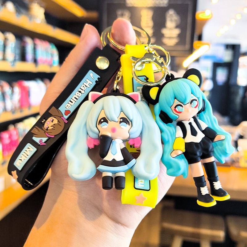 Hatsune Miku Keychain Cartoon  - Car Accessories Japanese ulasan dan harga