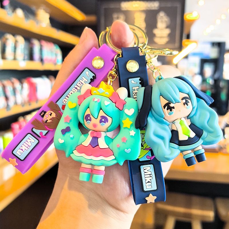 Hatsune Miku Keychain Cartoon  - Car Accessories Japanese ulasan dan harga