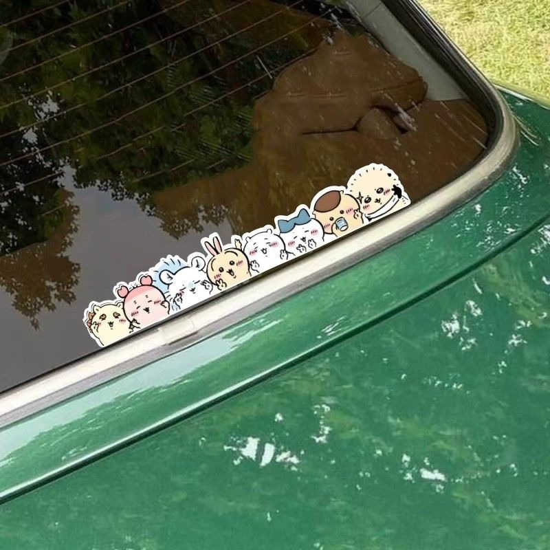 Kawaii Chiikawa Cute Cartoon S - Car Accessories Japanese ulasan dan harga