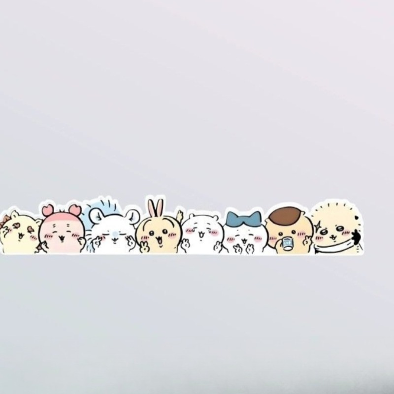 Kawaii Chiikawa Cute Cartoon S - Car Accessories Japanese ulasan dan harga