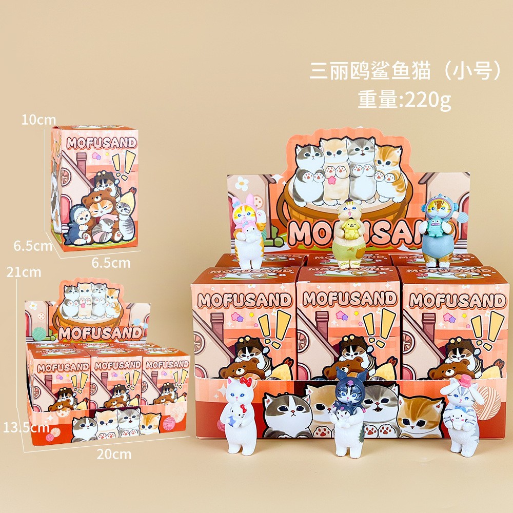 Mofusand Series 6pcs Cartoon S - Car Accessories Japanese ulasan dan harga