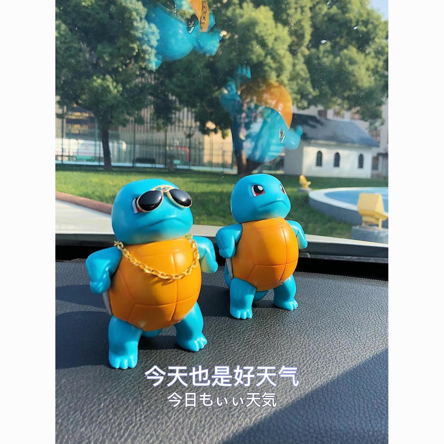 Car-mounted standing proud Squ - Car Accessories For Decoration ulasan dan harga