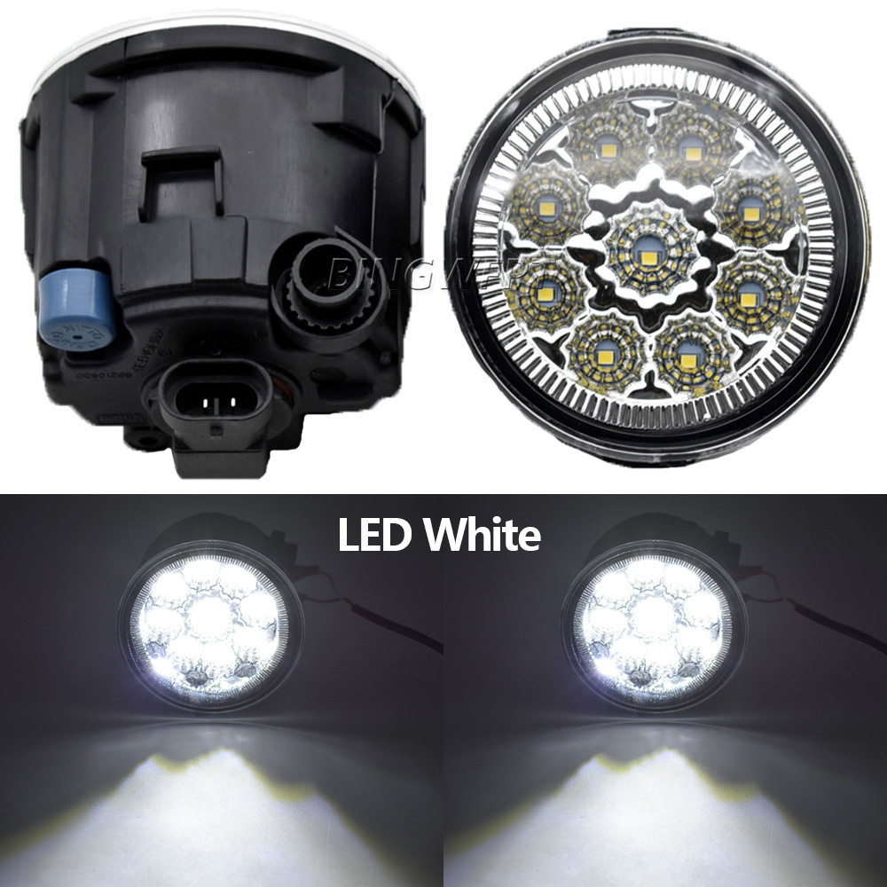 2PCS LED Fog Lights Lamp For N - Car Accessories Xcent ulasan dan harga