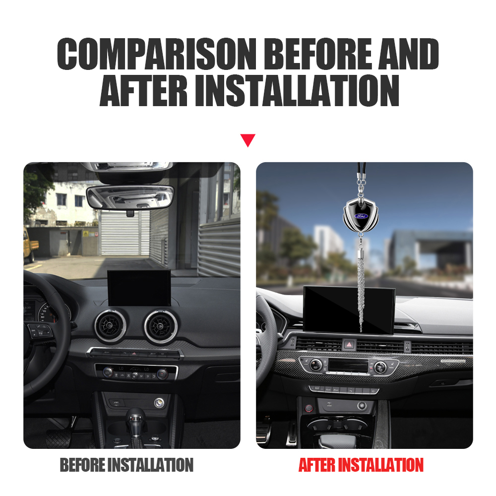 Car Rearview Mirror Hanging Pe - Car Accessories Mirror Hanging ulasan dan harga