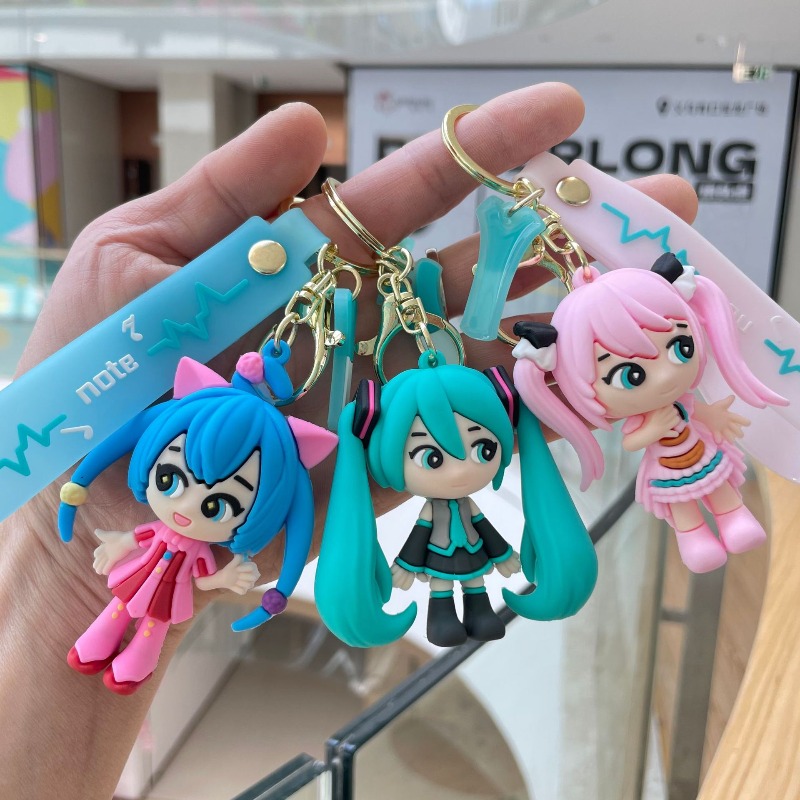 Hatsune Miku Keychain New Crea - Car Accessories Japanese ulasan dan harga
