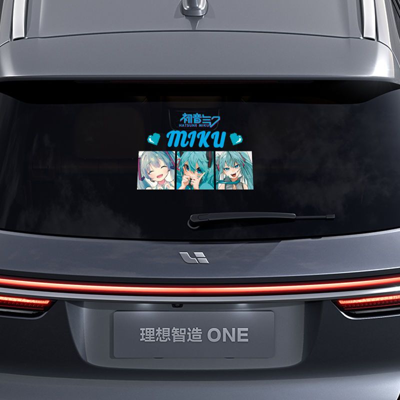 2026 New Creative Hatsune Miku - Car Accessories Rear ulasan dan harga