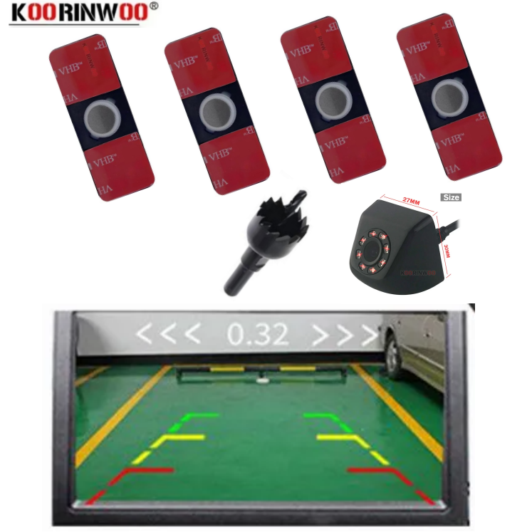 Cars Sensor Kit 16.5MM Parktro - Car Accessories In India ulasan dan harga