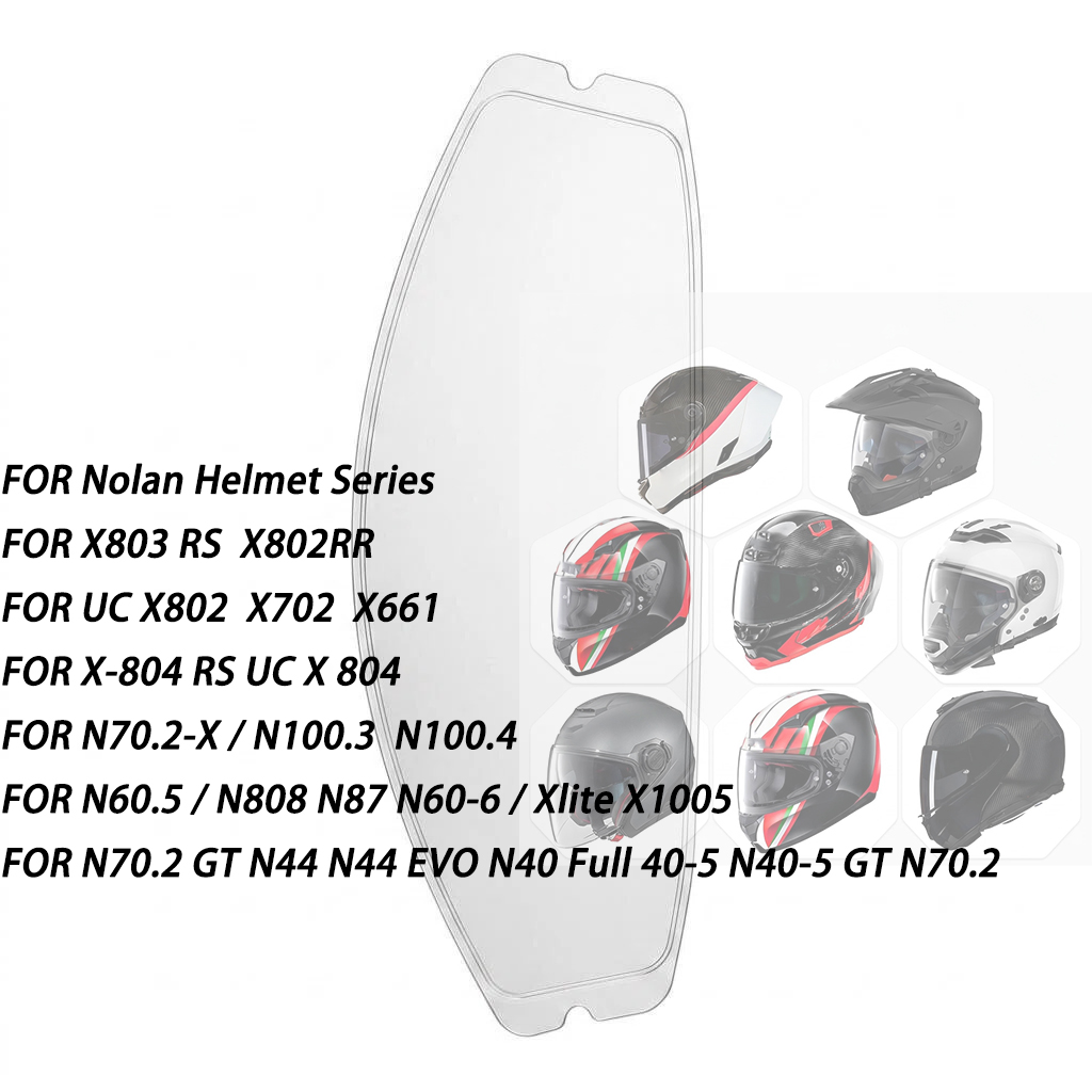 visor Anti Fog Film for Nolan  - Car Accessories Xcent ulasan dan harga
