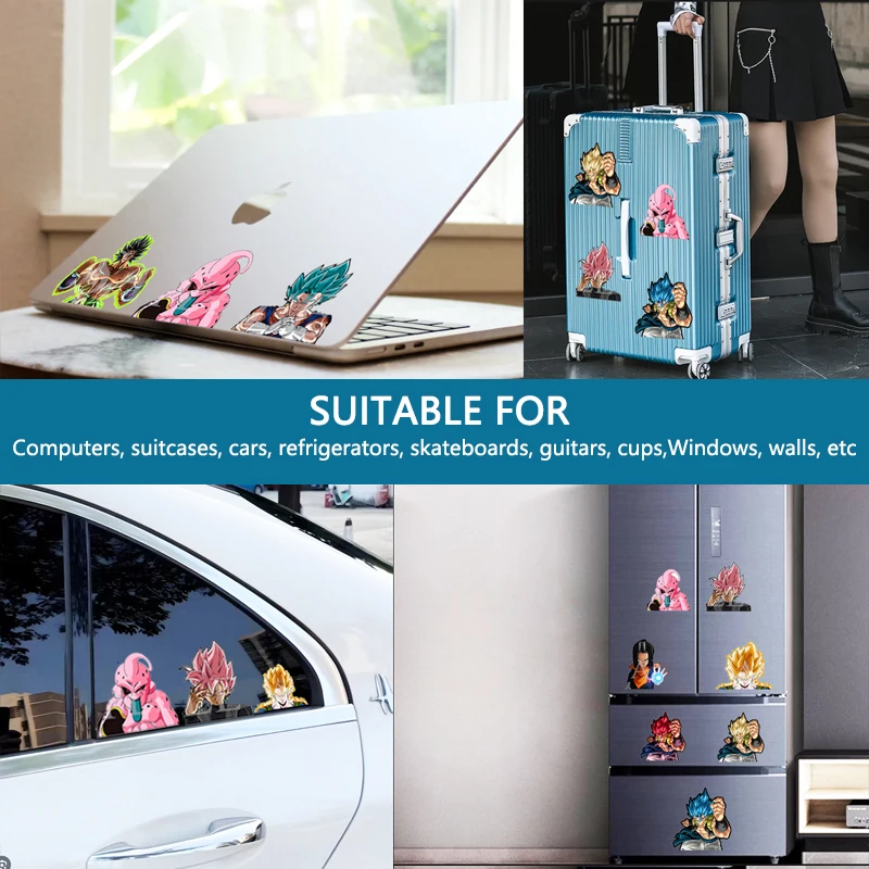 ONE PIECE 3D Lenticular Sticke - Car Accessories Japanese ulasan dan harga