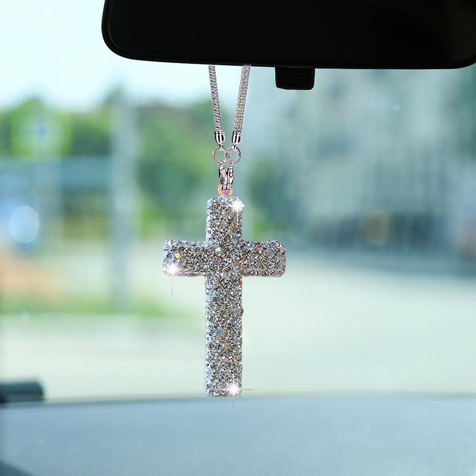 Mirror Decor For Car Bling Car - Car Accessories For Women ulasan dan harga