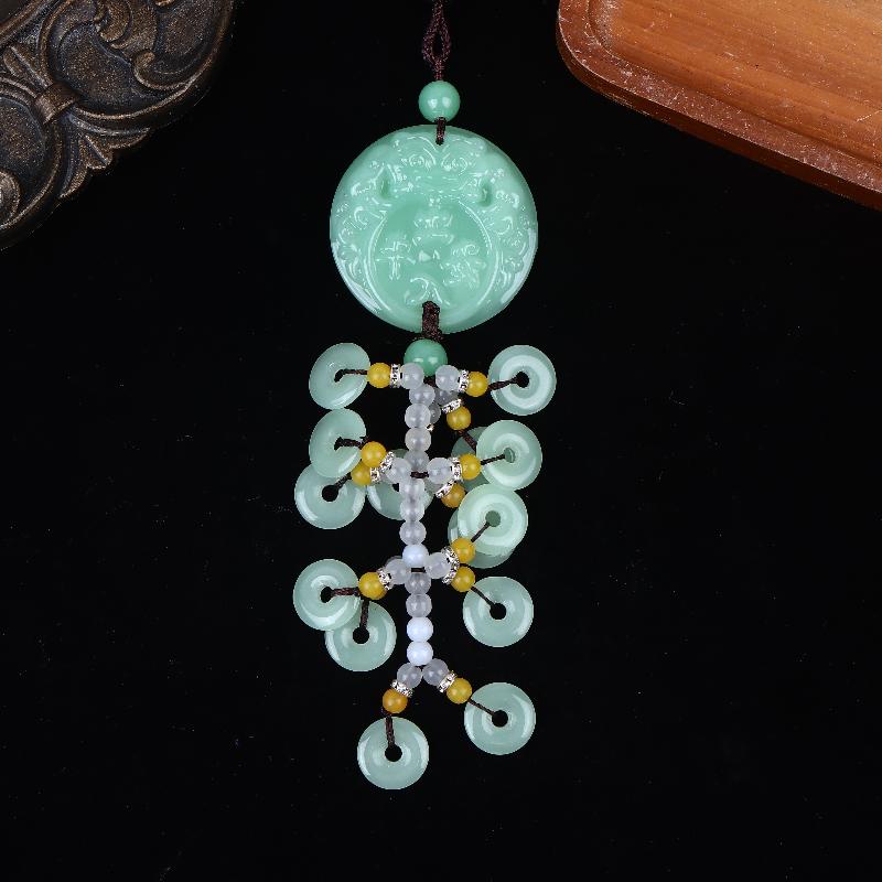 1pc Chinese Luck Car Accessory - Car Accessories Mirror Hanging ulasan dan harga