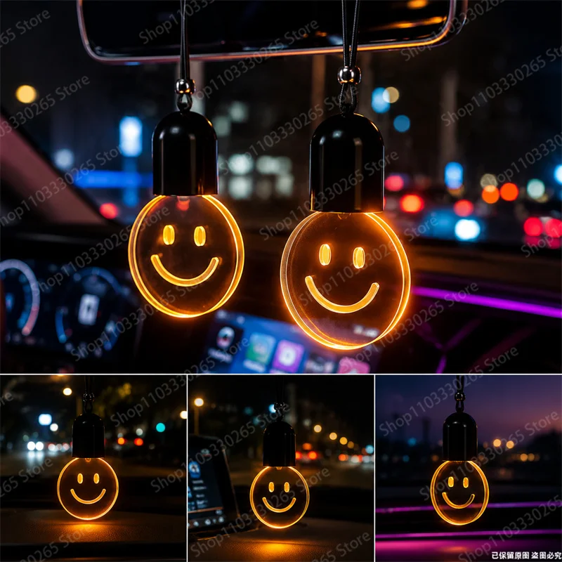 1Pcs Perfect Gift Cute Smiley  - Car Accessories Mirror Hanging ulasan dan harga
