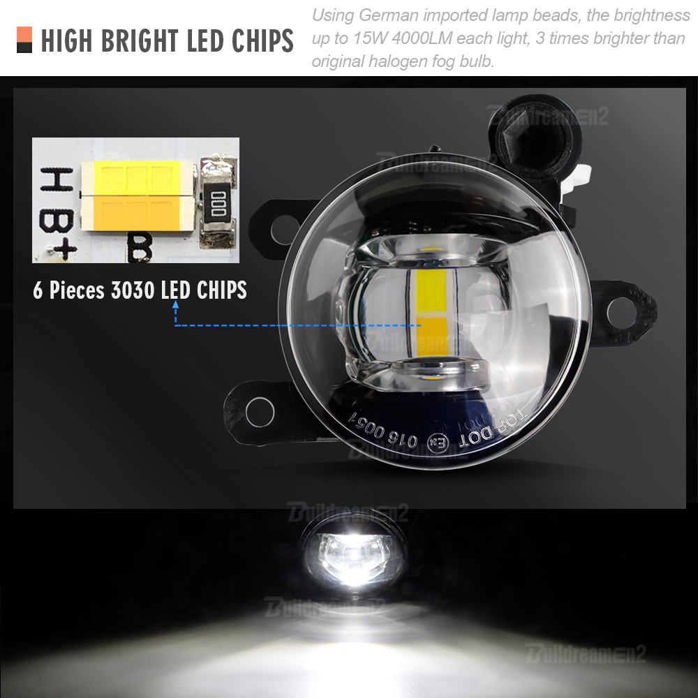 2 X Car Canbus LED Fog Light A - Car Accessories Xcent ulasan dan harga