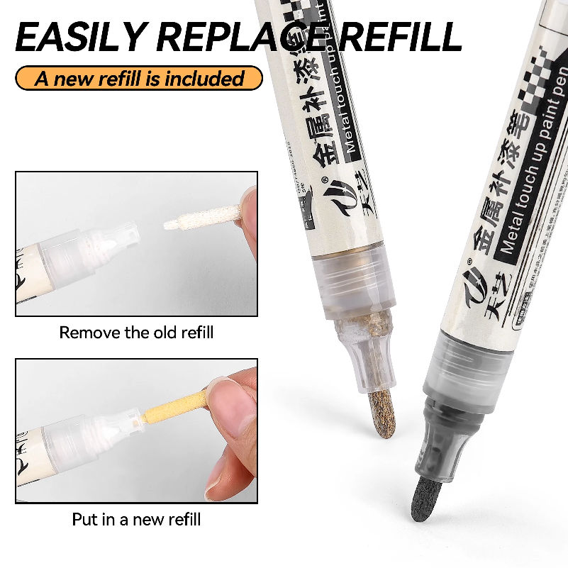 Car Touch Up Paint Pen Univers - Car Scratch Remover Pen ulasan dan harga