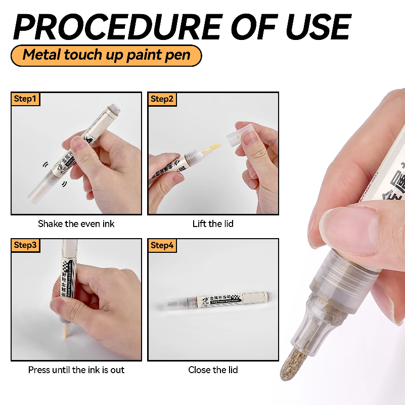 Car Touch Up Paint Pen Univers - Car Scratch Remover Pen ulasan dan harga