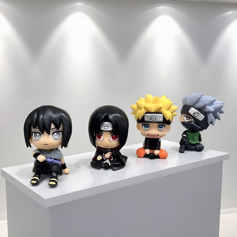 NARUTO cartoon cute figurine m - Car Accessories For Decoration ulasan dan harga