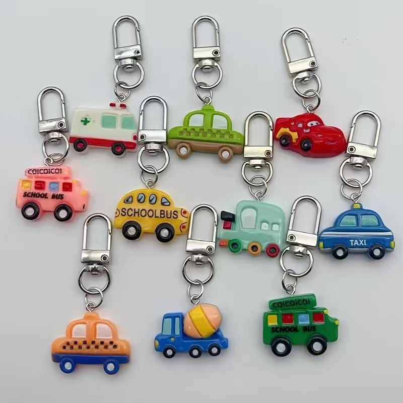 10pcs resin cartoon car keycha - Car Accessories Gifts ulasan dan harga