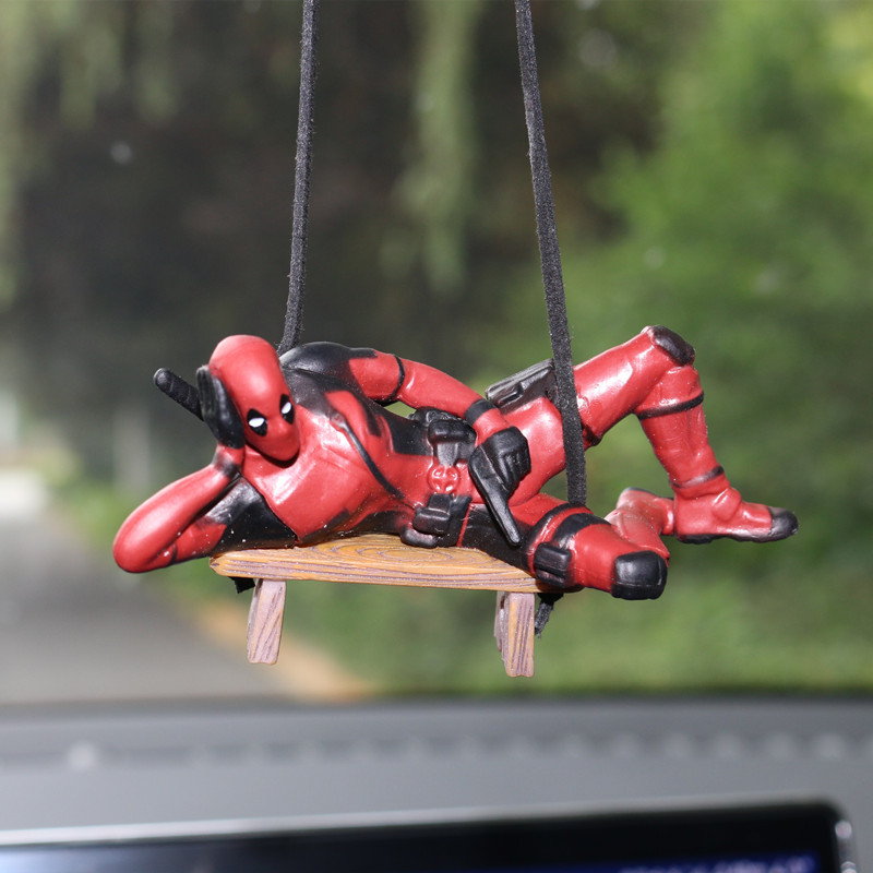 Marvel Deadpool Car Rearview M - Car Accessories Mirror Hanging ulasan dan harga