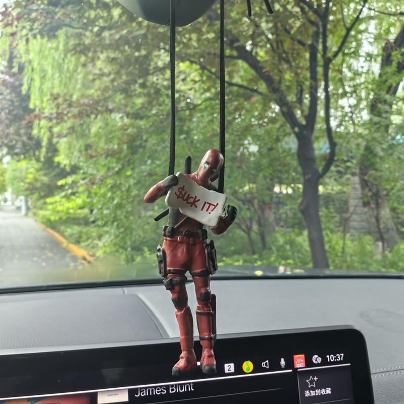 Marvel Deadpool Car Rearview M - Car Accessories Mirror Hanging ulasan dan harga