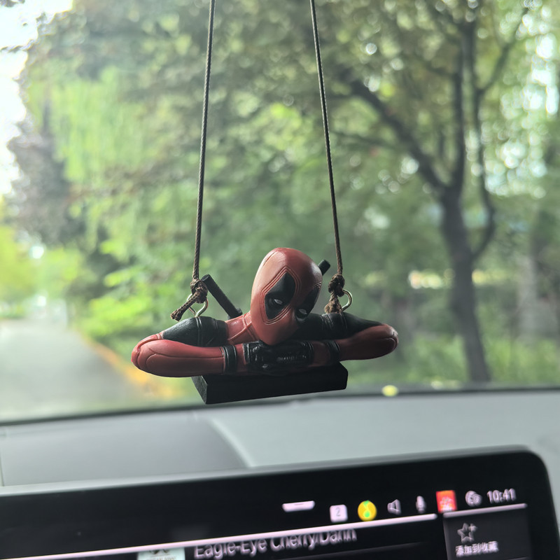 Marvel Deadpool Car Rearview M - Car Accessories Mirror Hanging ulasan dan harga