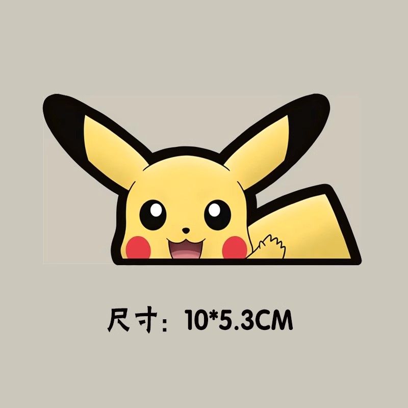 Pokémon car window sticker, Po - Car Accessories Rear ulasan dan harga