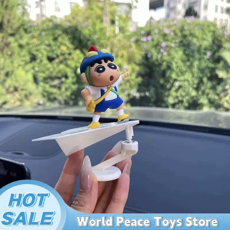 Rotate Aircraft Crayon Shin-Ch - Car Accessories For Decoration ulasan dan harga