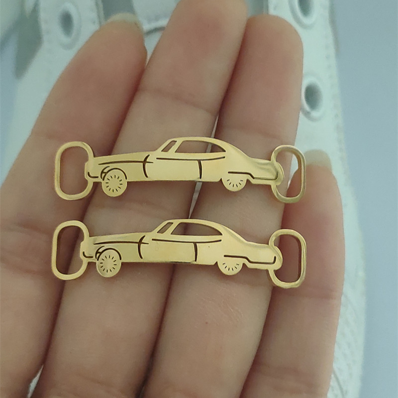 Custom Name Shoe Buckle Stainl - Car Accessories For Women ulasan dan harga