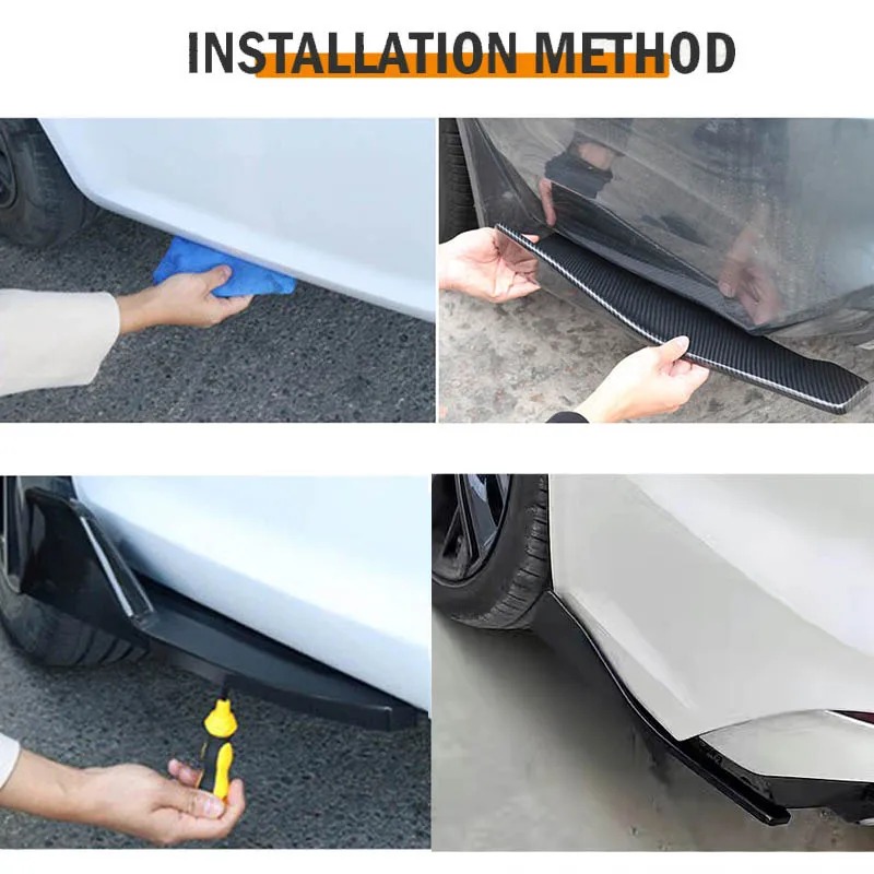 48cm Rear Bumper Splitter Apro - Car Accessories Lipa ulasan dan harga